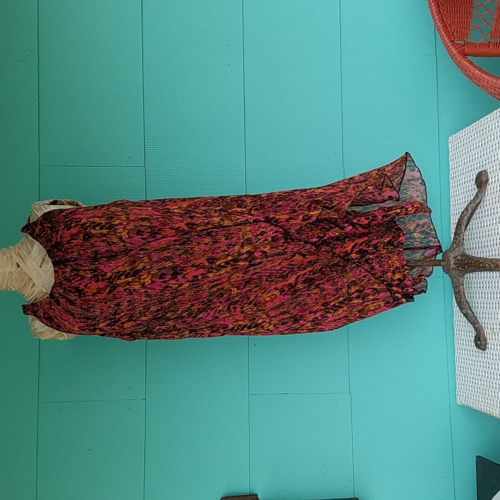 Pink mix summer dress